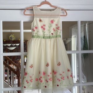 Sleeveless special occasion dress